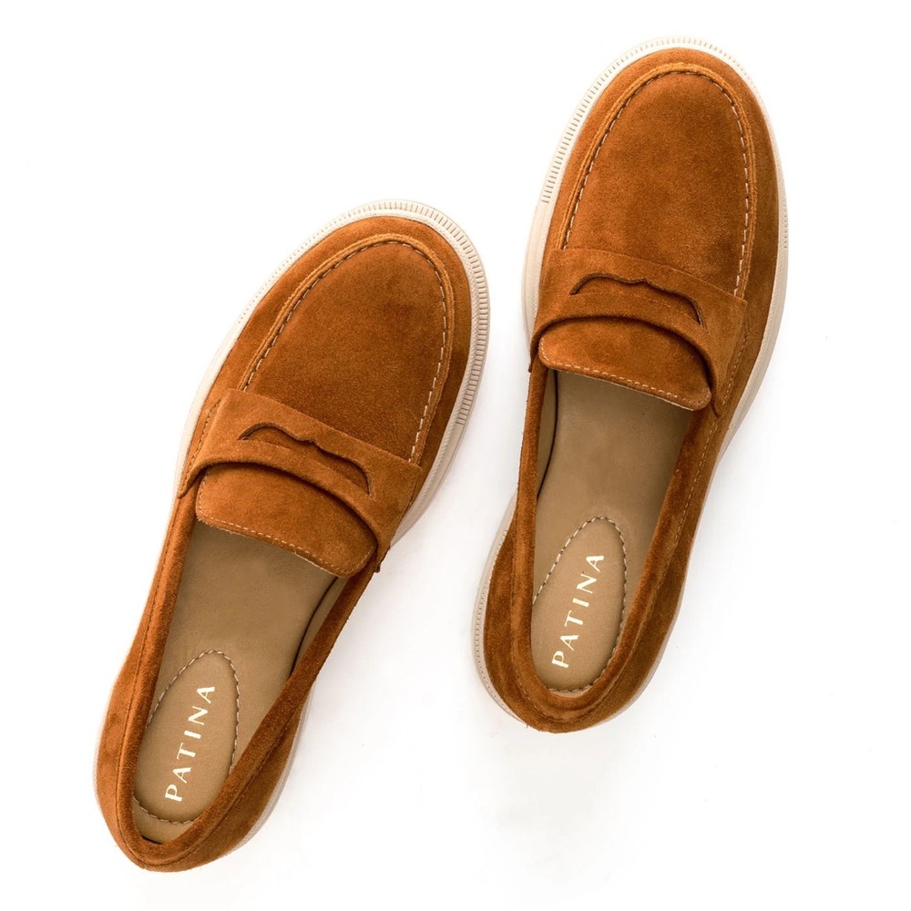 Patina Suede Loafers!!! 🧡